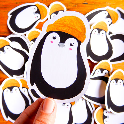 Cute Penguin Die Cut sticker